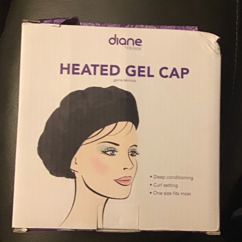Diane Black Heated Gel Cap for Deep Conditioning